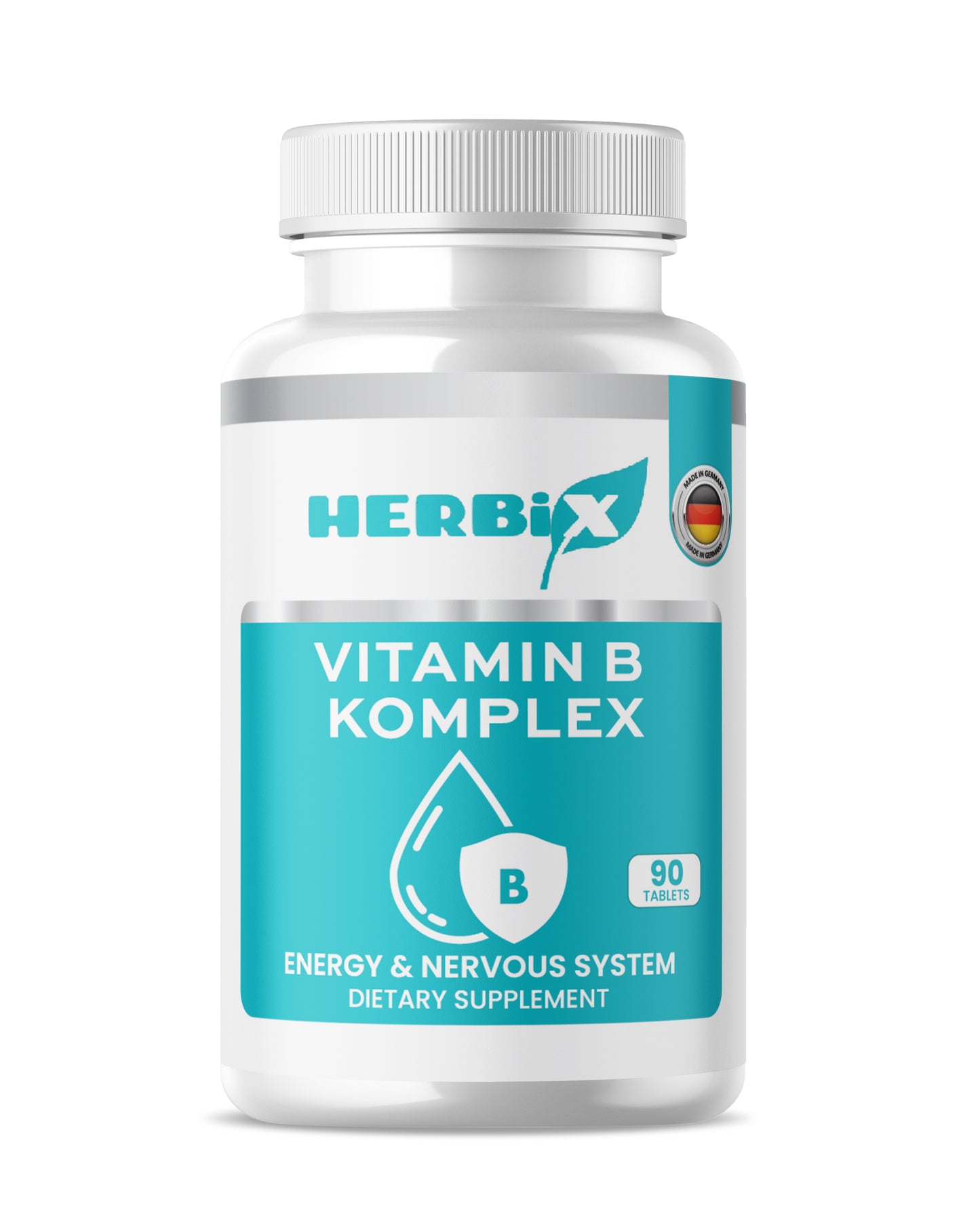 Vitamin B Complex 90 Tablets Herbix